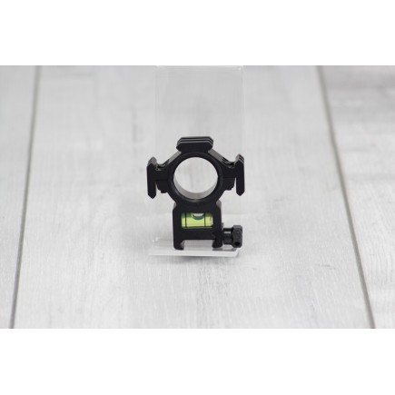 Montagering 22mm Picatinnyschiene mit Wasserwaage einzeln