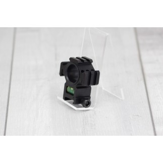 Montagering 22mm Picatinnyschiene mit Wasserwaage einzeln