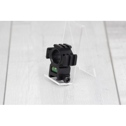 Montagering 22mm Picatinnyschiene mit Wasserwaage einzeln