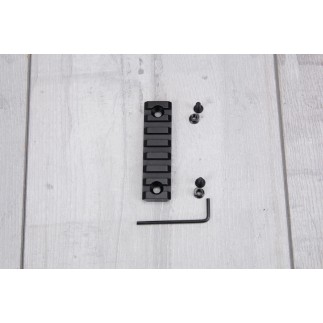 Picatinnyschiene für Keymod-Handschutz 7 Slots