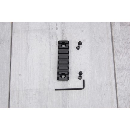 Picatinnyschiene für Keymod-Handschutz 7 Slots
