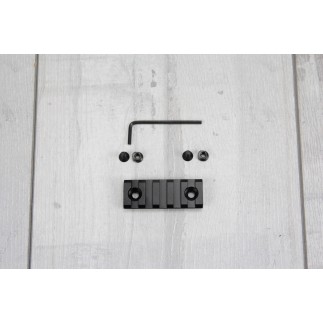 Picatinnyschiene für Keymod-Handschutz 5 Slots