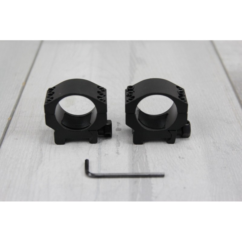 Montageringe 22mm Picatinny 30mm niedrige Ausführung Montageringe 22mm Picatinny 30mm niedrige Ausführung
