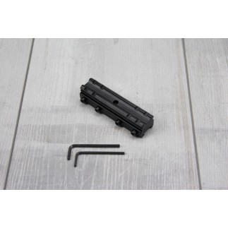 Adapter von 11mm Prismenschiene auf Picatinnyschiene