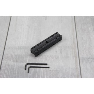 Adapter von 11mm Prismenschiene auf Picatinnyschiene