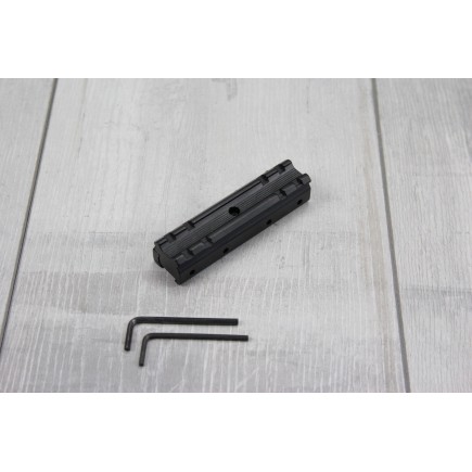 Adapter von 11mm Prismenschiene auf Picatinnyschiene