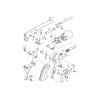 Armi San Marco 1847 Walker Explosionszeichnung
