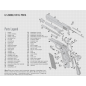 Colt 1911 A1 Explosionszeichnung