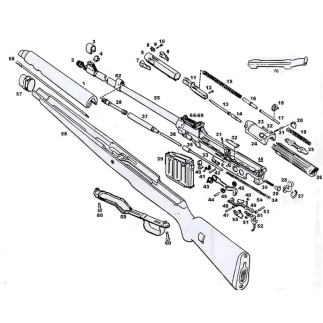 K43/G43 exploded view