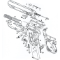 Walther PPK Exploded View