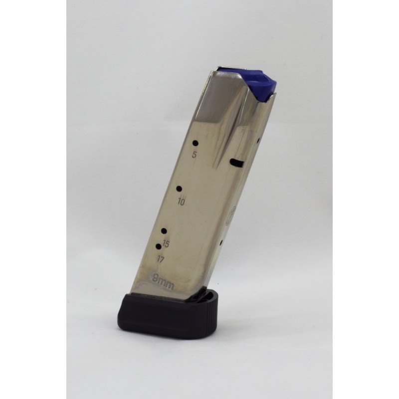 CZ 75B Magazin vernickelt - 19 Schuss Kaliber 9x19 CZ 75B Magazin vernickelt - 19 Schuss Kaliber 9x19