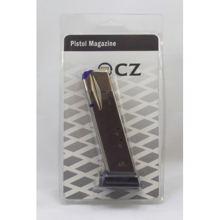 CZ 75B Magazin vernickelt - 19 Schuss Kaliber 9x19